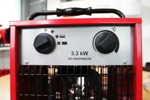 Тепловентилятор 3кВт 220В TSE-33C 662 м3/ч регулировка мощности №3