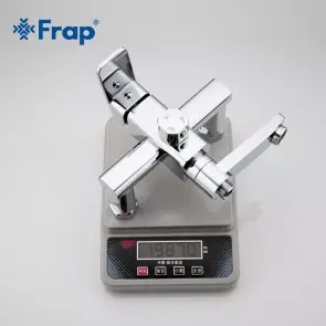 Душева система Frap F2420, поворотний вилив, лійка 1 режим, хром №5