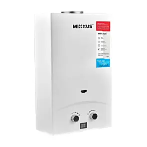 Газова колонка MIXXUS GWH-0110 BASIC WHITE димохідна 10 л/хв (колір білий) (WH0022) №1