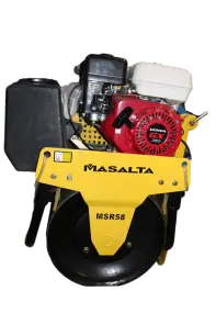 Каток вібраційний одновальний ручний MSR58H; 185кг, бенз. GX160 №3