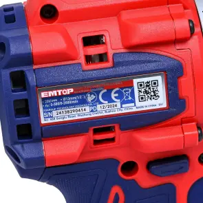 Дрель-шуруповерт аккумуляторная EMTOP ECDL205582 №9
