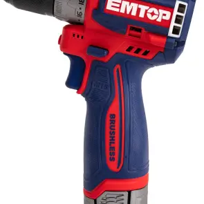 Дрель-шуруповерт акумуляторная EMTOP ECDL16682 №8