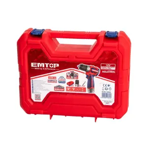 Дрель-шуруповерт акумуляторная EMTOP ECDL16682 №16