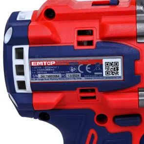 Дриль-шуруповерт акумуляторний EMTOP ECIDL20968 №9