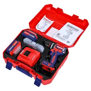 Дриль-шуруповерт акумуляторний EMTOP ECIDL20968 №14