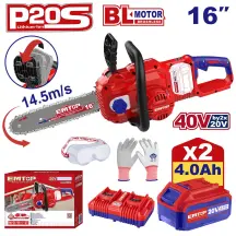 Пила цепная аккумуляторная EMTOP ELGA401682