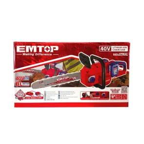 Пила ланцюгова акумуляторна EMTOP ELGA401682 №14