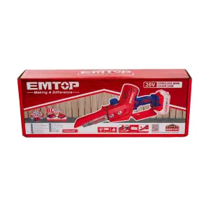 Міні-пила ланцюгова акумуляторна EMTOP ELGA2068 (без АКБ та ЗП) №15