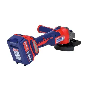 Болгарка (кутова шліфмашина) акумуляторна EMTOP ELAG271532 №4