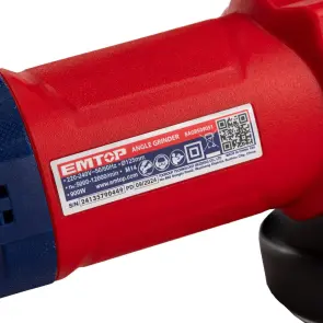 Болгарка (кутова шліфмашина) EMTOP EAGRS09051 №5
