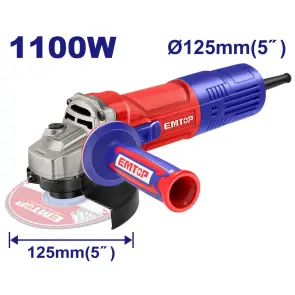 Болгарка (кутова шліфмашина) EMTOP EAGR11051 №1