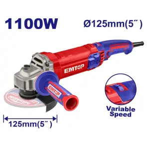 Болгарка (угловая шлифмашина) EMTOP EAGRS11053 №1