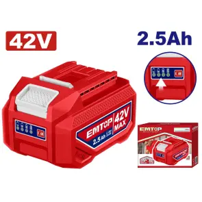 Аккумулятор EMTOP EBPK42251 42V Max 2.5Ah №1