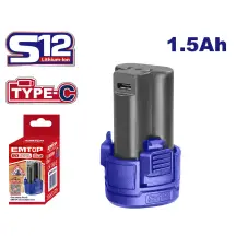 Аккумулятор EMTOP EBPK12153 S12 1.5Ah