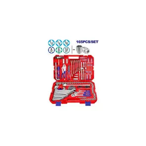 Набор инструментов EMTOP EHTS41658 165 шт. №1