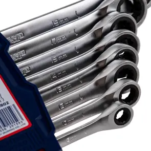 Набор гаечных ключей с храповым механизмом EMTOP ECSS10802, 8 пр №3