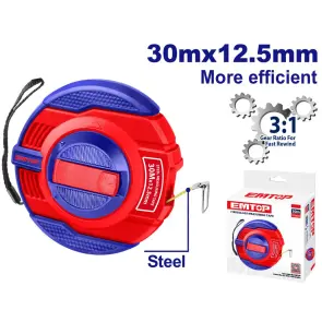 Рулетка EMTOP EMTP63001 30 м №1