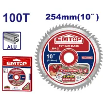 Пильный диск TCT по алюминию EMTOP ETCT22541001