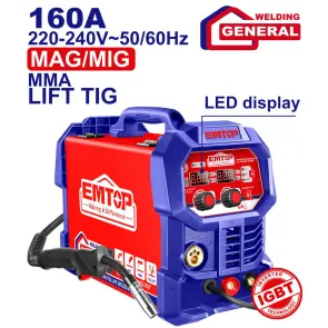 Зварювальний інвертор EMTOP EMGT1652 №1
