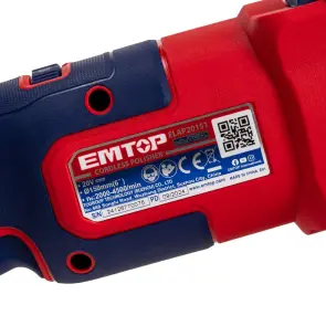 Машина полірувальна акумуляторна EMTOP ELAP20151 №8