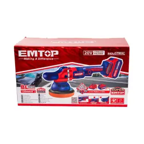 Машина полірувальна акумуляторна EMTOP ELAP20151 №14