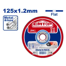 Отрезной диск EMTOP EACD121251, 125х1.2 мм