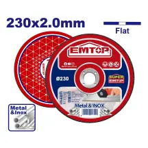 Диск отрезной EMTOP EACD202303, 230х2 мм