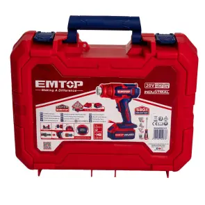 Фен технический аккумуляторний EMTOP EHGN200315 №16