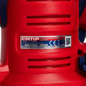 Кущоріз акумуляторний EMTOP ELHT204611 №9