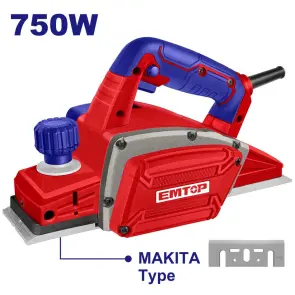 Рубанок електричний EMTOP EECR0751 №1