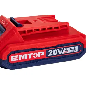 Комплект EMTOP ELBCPK1222 серии P20S 2Ahх2 (ЗУ EFCR20200 + 2 АКБ EBPK20011) №5