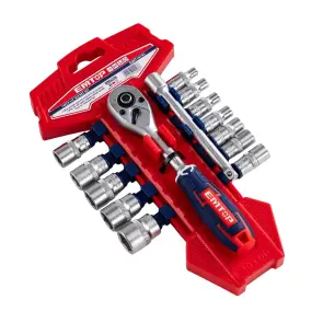 Набор торцевых головок EMTOP ESKT14141 1/4" 14 шт. №2