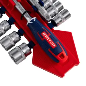 Набор торцевых головок EMTOP ESKT14141 1/4" 14 шт. №6