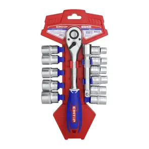 Набор торцевых головок EMTOP ESKT12131 1/2" 13 шт. №2