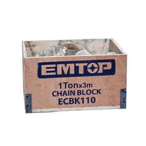 Таль ручна ланцюгова EMTOP ECBK110 №8