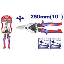 Ножницы для металла EMTOP EASP1041 прямые