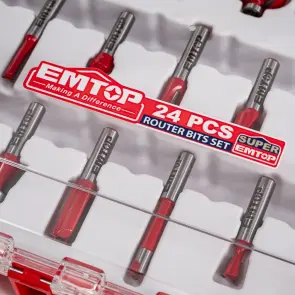Набор фрез EMTOP ERRT24082 8 мм, 24 шт №4