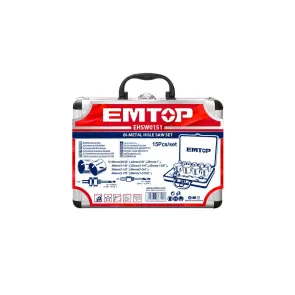 Набір коронок біметалічних EMTOP EHSW0151, 15 шт №6
