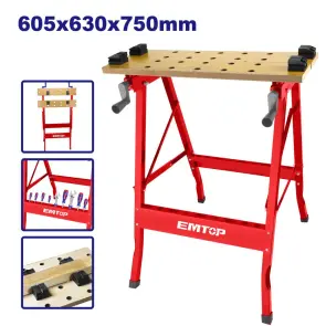Верстак складаний EMTOP EMWE1525 №1