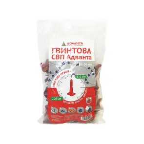 Гвинтова СВП для плитки - основа 1,5 мм, 100 шт №1