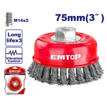 Щетка чашечная EMTOP EWCB20755