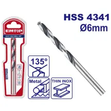 Сверло HSS 4341 EMTOP ETDB310602
