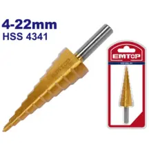 Свердло ступінчасте EMTOP ESDL42203