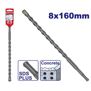 Бур SDS plus EMTOP EHDR10802, 8×160 мм №1
