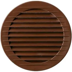 Решетка вентиляционная AirRoxy AOzSb 60 brown 4 шт. (02-264) №1