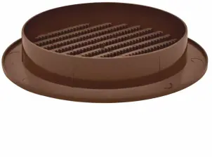 Решітка вентеляційна AirRoxy AOzS brown 70 (02-209) №2