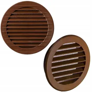 Решітка вентеляційна AirRoxy AOzS brown 70 (02-209) №3
