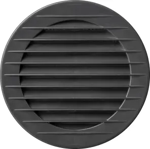 Решетка вентеляционная AirRoxy AOzSg 70 Graphite (02-236) №1