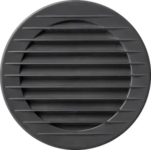 Решетка вентеляционная AirRoxy 80-150 мм graphite (02-235) №1