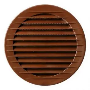 Решетка вентеляционная AirRoxy AOzS brown 90 (02-221) №1